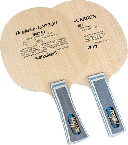 Butterfly Viscaria Table Tennis Blade - Butterfly ALC Blade - Professional Butterfly Table Tennis Blade - Available in FL, and ST handle styles - Made in Japan in Kuwait