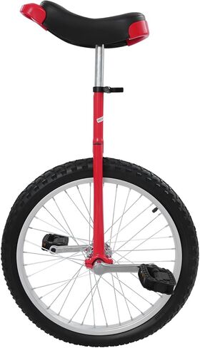 20 Inch Unicycle for Balance Training Outdoor Fitness with Adjustable Seat and Anti-Skid Tread in Saudi Arabia