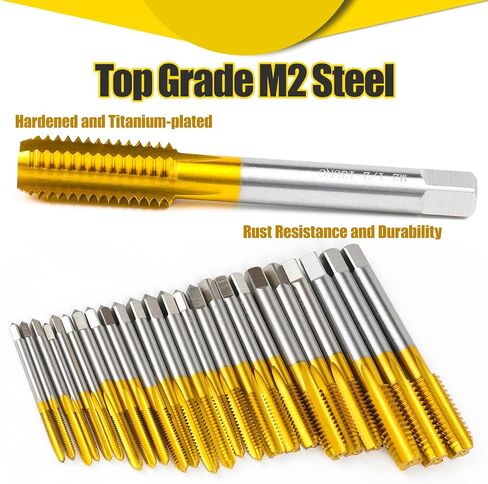 3Pcs 10-32 UNF Thread Tap Set,Right Hand 10-32 UNC M2 HSS Thread Milling Tap,Taper+Plug+Bottom Threading Hand Tap in Saudi Arabia