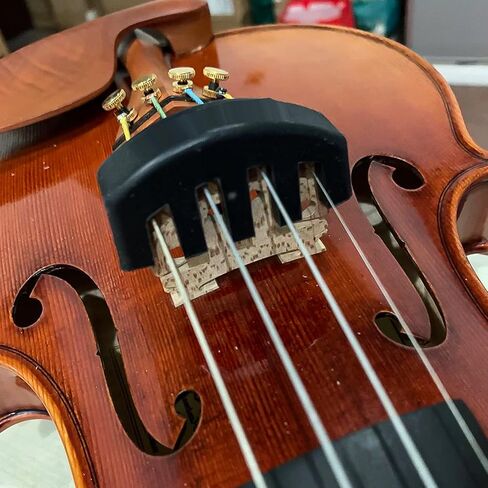 3 Pcs Violin Mute Full Size, 4/4,3/4,1/2,1/4,1/8 Silicone Violin Practice Mute, Mutes For Violins for Practice and Performance in Kuwait