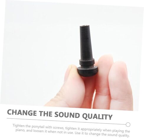 6pcs Violin Ebony Tail Pins Fish Eye Durable Lightweight Violin Endpin Accessories for Enhanced Sound Quality and Noise Reduction in Saudi Arabia