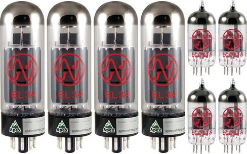 مجموعة أنابيب فراغ لمارشال JCM 2000 TSL100. العلامة التجارية JJ، مطابقة لـ Apex in Kuwait