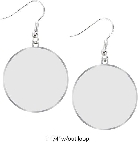 NFL Washington Commanders Glitter Dazzle Earrings in Kuwait