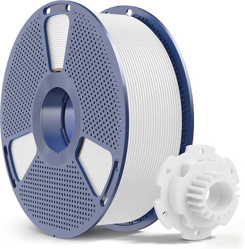 SUNLU PETG Filament 2KG, High Strength PETG 3D Printer Filament 1.75mm, Dimensional Accuracy +/- 0.02mm, 1KG Spool(2.2lbs), 2 Pack, Black+Black in Kuwait