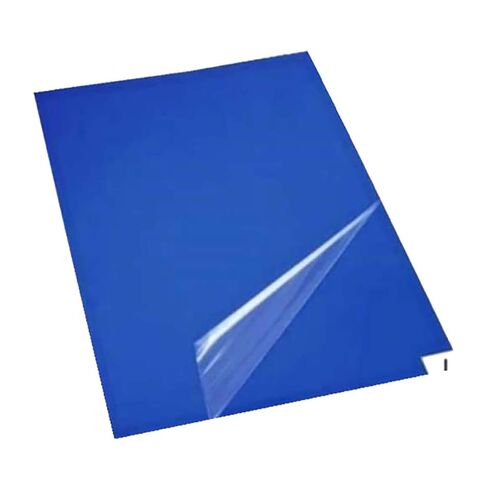 Sticky Cleanroom Floor Mats, 10 Pack, 30 Blue Sheets Per Pack - for Laboratory Buildings Hospital Shoes Dirt Removal(Blue,78x88cm/30.7x34.6in) in Saudi Arabia