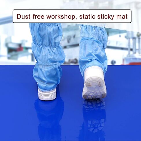 Sticky Mat Tearable 24x35in Dust-Free Workshop Basketball Court Laboratory Prevent Static Dust Sticky Floor Mat 2 Packs 60 Sheets(60x90cm/24x35in) in Saudi Arabia