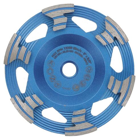 PRODIAMANT Fast Concrete Surface Grinding – 5" Diamond Cup Wheel for Masonry & Stone, Fits 5/8"-11 Angle Grinders in Saudi Arabia