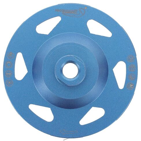 PRODIAMANT Fast Concrete Surface Grinding – 5" Diamond Cup Wheel for Masonry & Stone, Fits 5/8"-11 Angle Grinders in Saudi Arabia