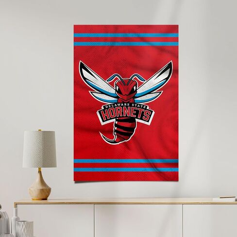 Desert Cactus Delaware State University Poster DSU Hornets 11 x 17 Inch Room Office Décor Decoration Official Fan Gear (11x17,Version 3) in Saudi Arabia