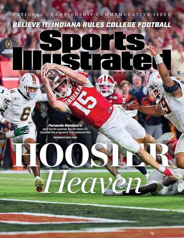 Indiana Hoosiers 2026 CFP National Champions Poster, 13 x 19 Inch in Saudi Arabia