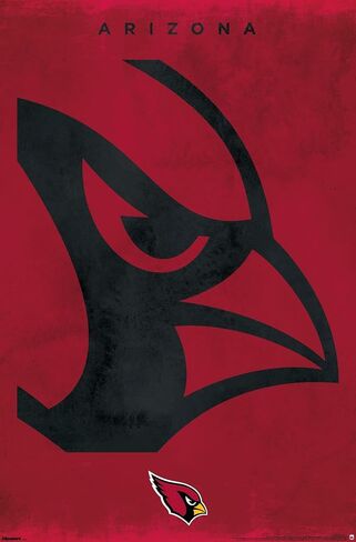 NFL Arizona Cardinals - Logo 25 Wall Poster, 34L" x 22.4W", Unframed Version in Saudi Arabia