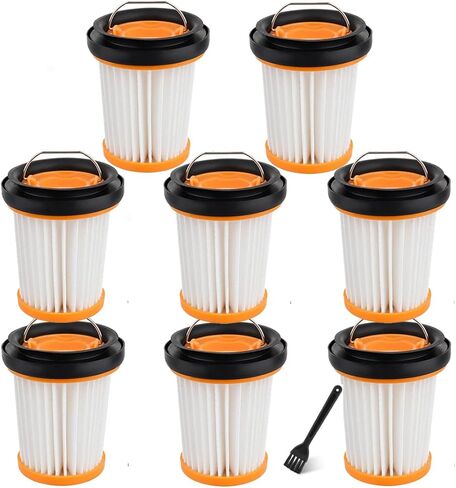 Replacement Vacuum Filter Compatible with Shark Wandvac ION W1 S87 Cordless Handheld Stick Vacuum WV201, WV200, WV205, WV220 - Replace Part XHFWV200-8 Pack in Saudi Arabia