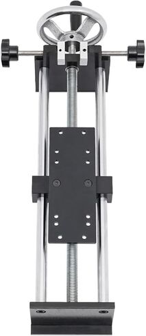 Black,Force Gauge Stand, 1000N/100kg Horizontal Spiral Type Manual Test Stand Manual Tension Push Pull Test Stand w/Adjustable Clamp in Kuwait