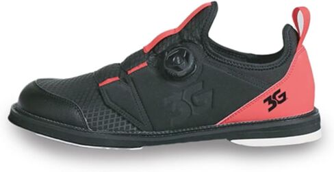 900 Global 3G Men's Speed Dial Right Hand Bowling Shoes - Black/Red 7 M US in Kuwait