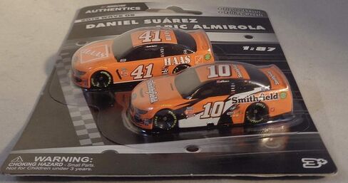RCCA NASCAR Daniel Suarez & Aric Almirola 1:87 Die-Cast 2019 Wave 05 in Saudi Arabia