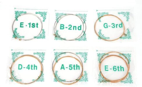 Guitar Strings, 12 Pcs Guitar Strings Replacement 12 String Acoustic Strings, Classical Guitar Strings Steel String, Classical Guitar String Steel in Saudi Arabia