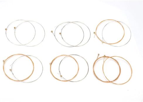 Guitar Strings, 12 Pcs Guitar Strings Replacement 12 String Acoustic Strings, Classical Guitar Strings Steel String, Classical Guitar String Steel in Saudi Arabia