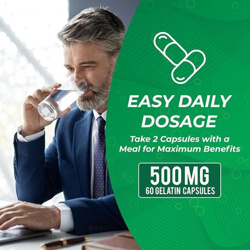 TUDCA 500mg – Tauroursodeoxycholic Acid Supplement – 60 Capsules – TUDCA Liver Support Supplement – Bile Acid Digestive Support – Non-GMO, ISO-Certified in Kuwait