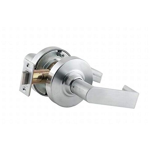 Schlage commercial ND12RHO626 ND Series Grade 1 Cylindrical Lock, Exit Lock Function, Rhodes Lever Design, Satin Chrome Finish in Kuwait