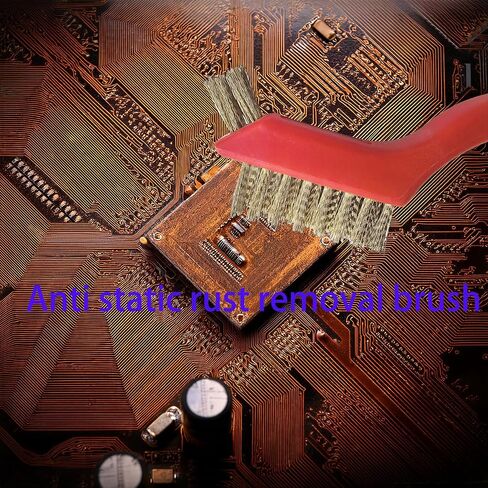 مجموعة 6 قطع من فرش تنظيف الأسلاك النحاسية، فرش تلميع مضادة للكهرباء الساكنة وغير قابلة للخدش للأسطح الحساسة in Kuwait