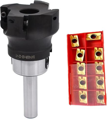 مجموعة واحدة C12 C16 C20 FMB22 C3/4 FMB22 حوامل نهاية الوجه + bap400R + 10 قطعة APMT1604 كربيد لطحن ماكينة CNC (BAP400R-50-22-4T، C25-FMB22) in Kuwait
