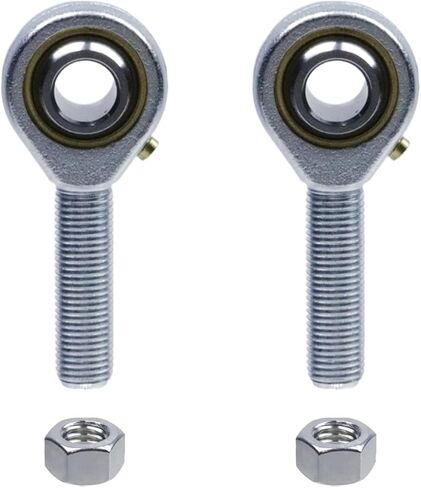 2 حزمة POSB6 3/8 بوصة قضيب ينتهي لمحامل السيارات الثقيلة محامل كروية 3/8-24 ذكر اليد اليمنى هايم المفاصل لتوجيه أدوات إصلاح السيارات in Kuwait