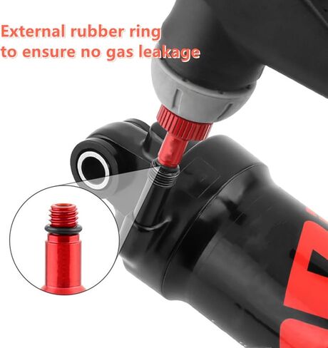 قطعة واحدة من أداة محول صمام الهواء للدراجة - متوافقة مع IFP، RockShox، أساسية لصيانة الدراجة، وركوب الدراجات وإصلاح المنزل in Kuwait