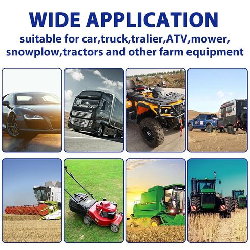 420 PCS Heavy Duty Pin Assortment Kit, Hitch Pins R Clip PIns/ Hair Pins/ Lynch Pins/ PTO Pins/ Cotter Pins/ Clevis Pins for Trucks Trailers Tractors Mowers 3 Point Accessories, Farm, Lawn and Garden in Kuwait