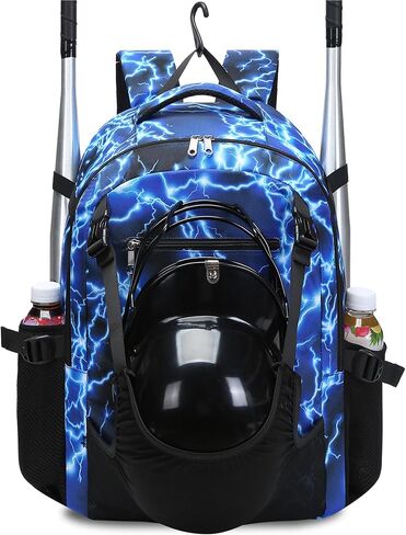 Baseball Softball Backpack for Kids Boys Girls 6-8 8-12 12-14 Large Youth Bat Bag for Gear Storage Baseball Softball Tball Equipment Back Pack with Separate Shoe Bag in Kuwait