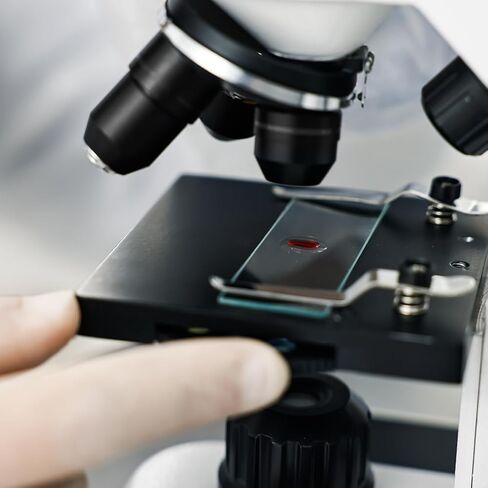 مجموعة شرائح وأغطية المجهر 50 قطعة شرائح زجاجية فارغة مُنظفة مسبقًا للمجاهر 100 قطعة أغطية مربعة للتجارب والتحليلات in Kuwait