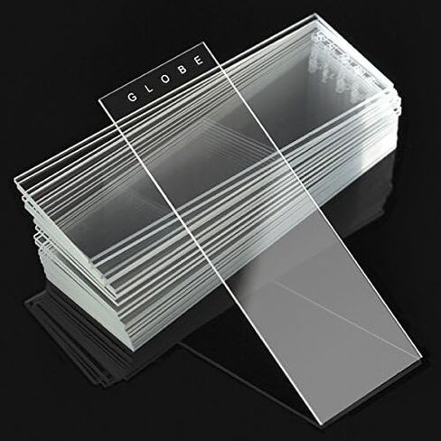 Microscope Slides, Diamond White Glass, 25 x 75mm, 90° Ground Edges, Plain in Saudi Arabia