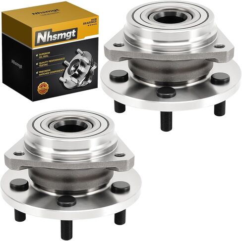 513084 Front Wheel Hub Bearing Assembly متوافق مع Wrangler 1990-1999 ، Cherokee 1989-1999 ، Grand Cherokee 1993-1998 ، Comanche 1990-1992 ، Wagoneer 1990 بدون ABS 2PCS in Saudi Arabia