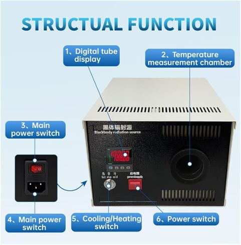 مصدر إشعاع الجسم الأسود Arionyx ALKHW-W50B 0~100°C، معايرة درجة الحرارة in Kuwait