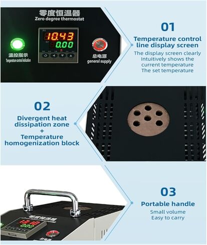 Arionyx Zero Degree Thermostat ALKW851D, Temperature Calibration in Kuwait