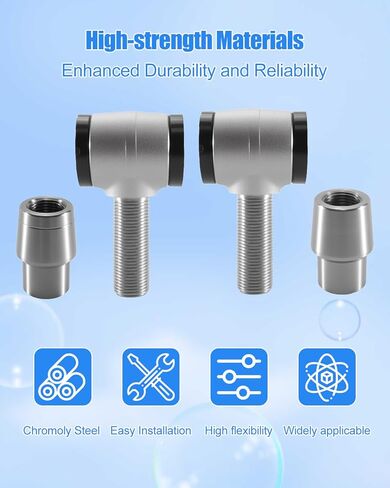 3/4" .750" Heim Joint Rod End Kit Include Rod end Welding Sleeve nut Polyurethane Liner Left & Right in Saudi Arabia