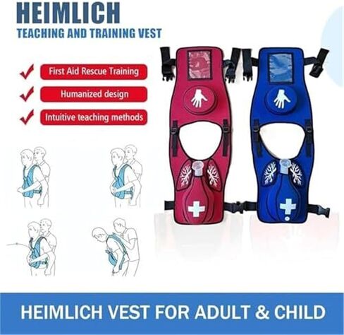 Training Vest with patting for Suffocation Disorders - Heimlich Practical Training Model, Children in Saudi Arabia