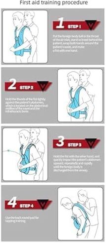 Training Vest with patting for Suffocation Disorders - Heimlich Practical Training Model, Children in Saudi Arabia