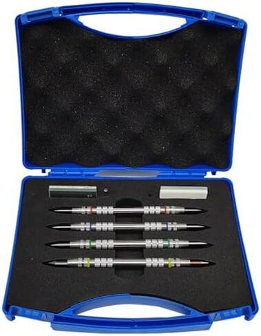 Mohs Hardness Test Kit (4 Pieces), Industrial-Grade Mohs Hardness Tester, 2-9 Level Scratch Test kit, for Minerals, Concrete, and Other Materials in Saudi Arabia