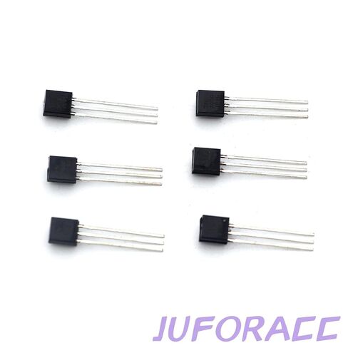 2N7000 ترانزستور موسفيت TO-92 ترانزستور تأثير فيلد على قناة N 200 مللي أمبير 60 فولت (عبوة من 100 قطعة) in Kuwait