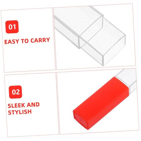 2pcs Thermometer Sleeves for Home Use Plastic Protective Cover for Thermometers Needle Tools Storage Box in Saudi Arabia