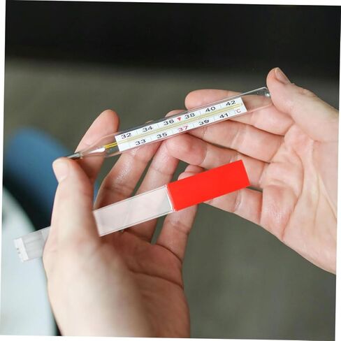 2pcs Thermometer Sleeves for Home Use Plastic Protective Cover for Thermometers Needle Tools Storage Box in Saudi Arabia