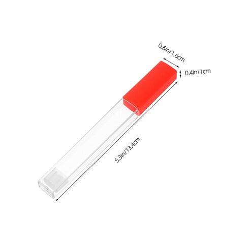 2pcs Thermometer Tube Storage Case Holder Plastic Tube for Temperature Thermometer and Portable in Saudi Arabia