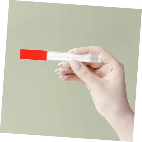 2pcs Thermometer Tube Storage Case Holder Plastic Tube for Temperature Thermometer and Portable in Saudi Arabia