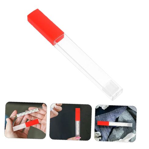 2pcs Thermometer Tube Storage Case Holder Plastic Tube for Temperature Thermometer and Portable in Saudi Arabia