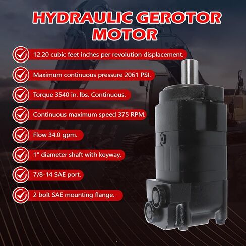 104-1005-006 1041005006 104-1005 1041005 Hydraulic Motor for Eaton Char-Lynn 2000 Series in Saudi Arabia