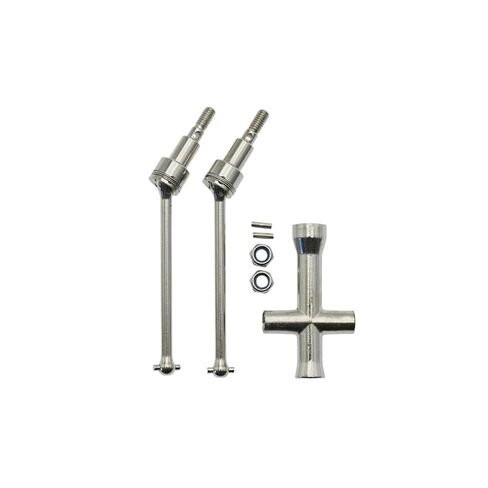 16101PRO 16102PRO 16103PRO RC سيارة فرش المعادن ترقية أجزاء DIY أجزاء أجزاء فرش ترس المحرك محرك رمح (عمود محرك خلفي) in Kuwait