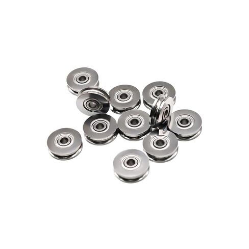 4PCS 3X14X4 mm Guide Rail Pulley U-Shaped Bearing Roller in Kuwait