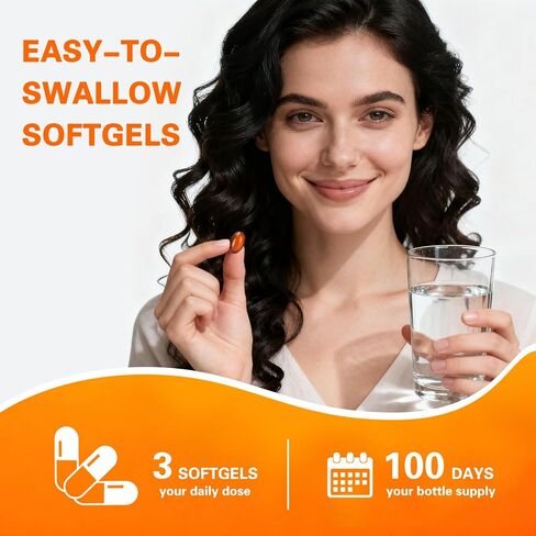 زيت بذور اليقطين لنمو الشعر بالميتو المنشاري | 3000 مجم لكل جرعة، 300 كبسولة هلامية | يدعم صحة المسالك البولية والبروستاتا | معصور على البارد، غني بالأحماض الدهنية والفيتوستيرول، غير معدل وراثيًا in Kuwait