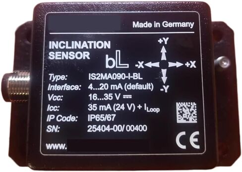 IS2MA090-I-BL مستشعر زاوية الميل 4-20mA 16-35V 25404-00/00400 in Saudi Arabia