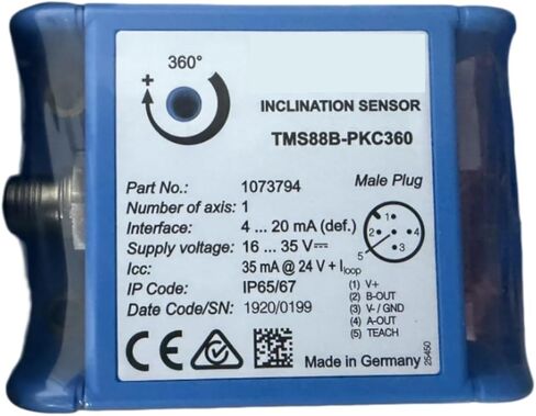 TMS88B-PKC360 مستشعر زاوية الميل 1073794 4-20mA 16-35V in Saudi Arabia